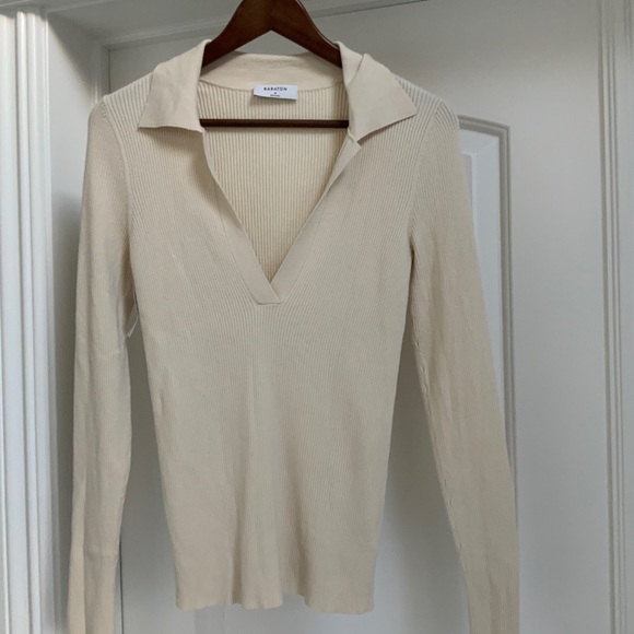 Babaton
Sculpt Knit Polo Longsleeve - Picture 4 of 7